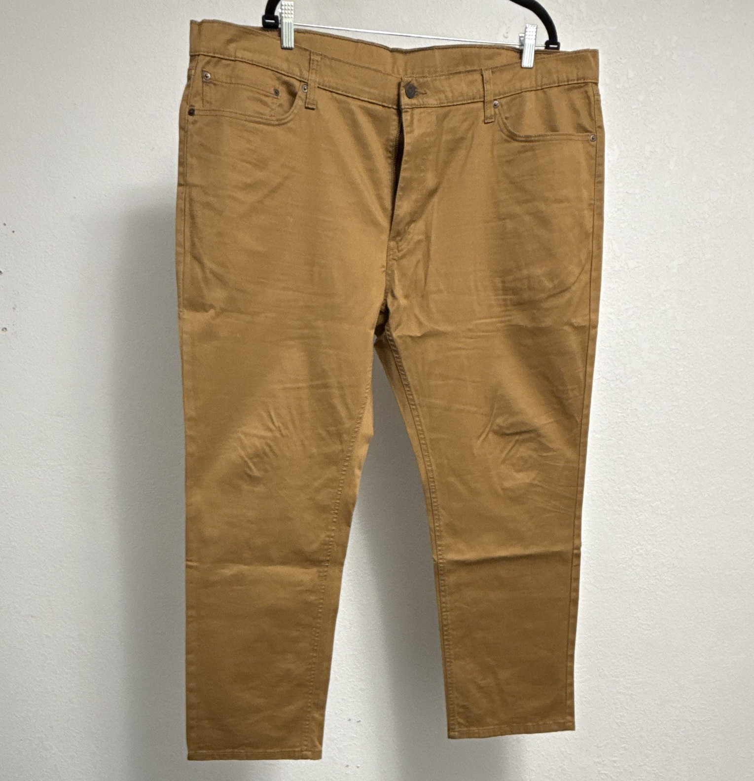 Levi’s Men’s Brown Denim Jeans Athletic Fit Mid Rise Tapered 5-Pocket