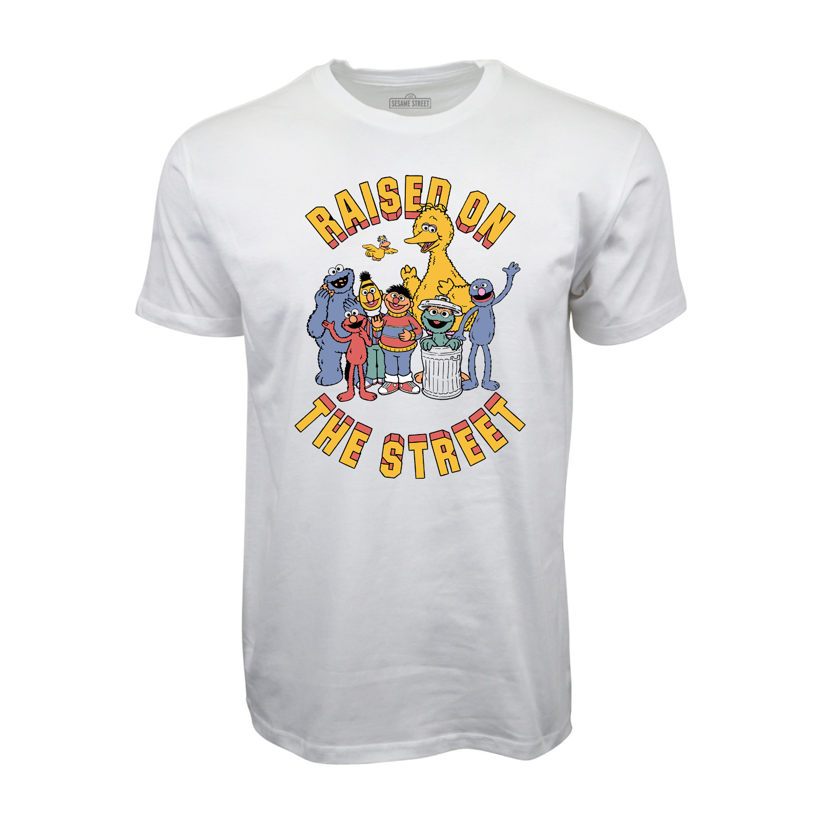 Sesame Street Raised On The Street Graphic T shirt