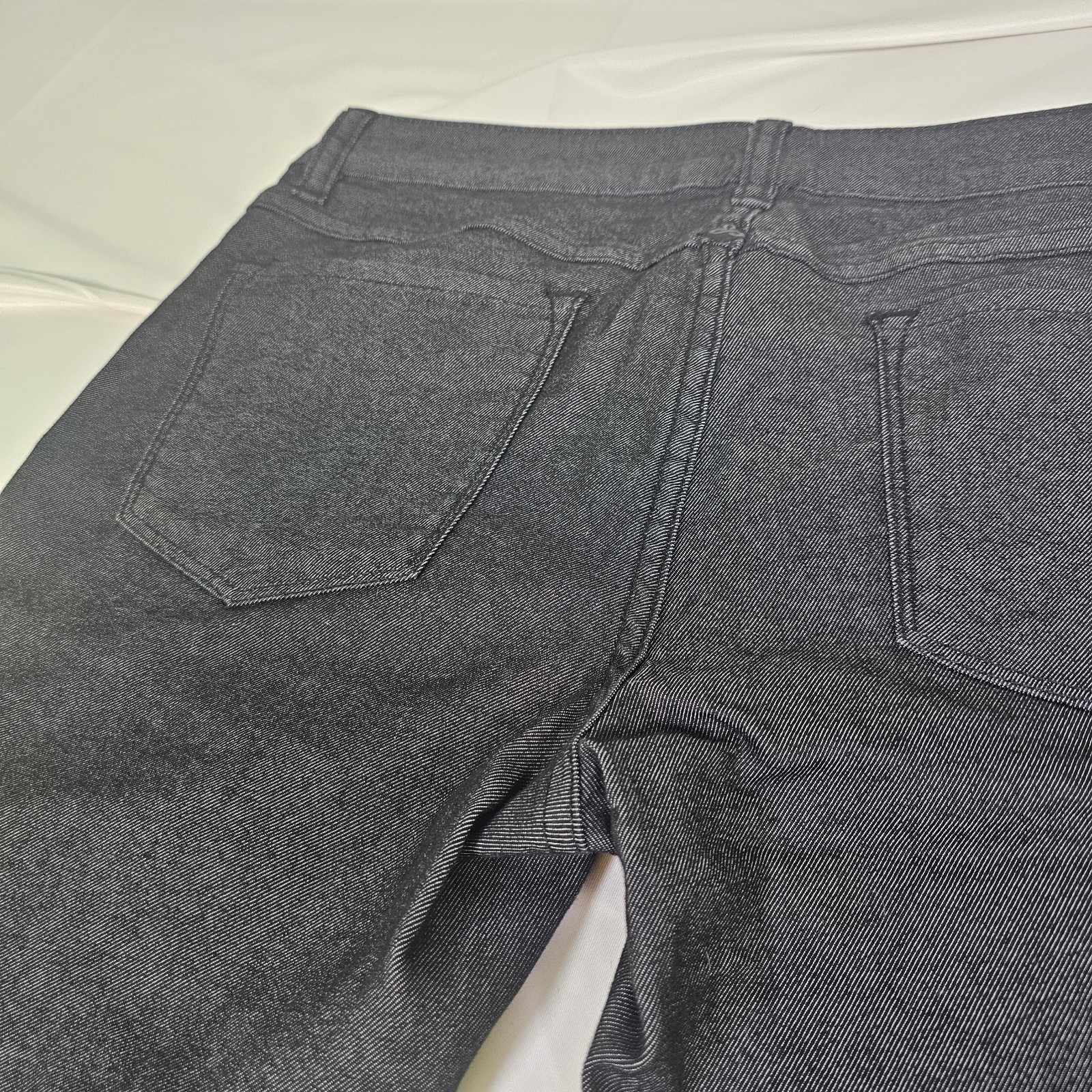 PrAna Size 8/29 Womens Charcoal Grey Organic Cotton Blend Straight Stretch Pants