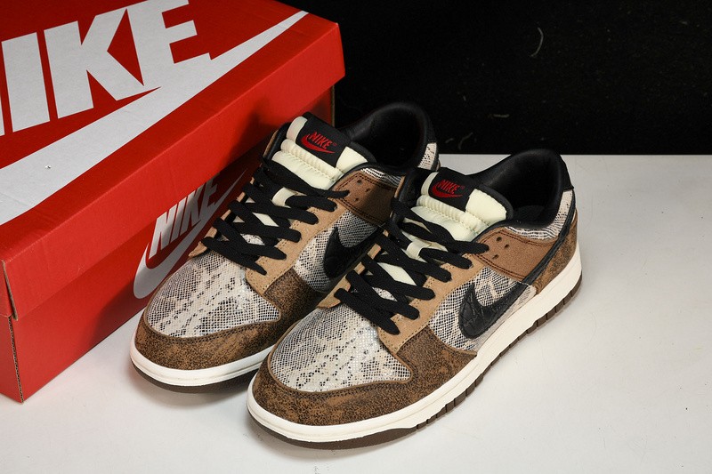 NK DK Low Premium CO.JP Brown Snakeskin Men’s Shoe Sizes 4-13 FJ5434-120