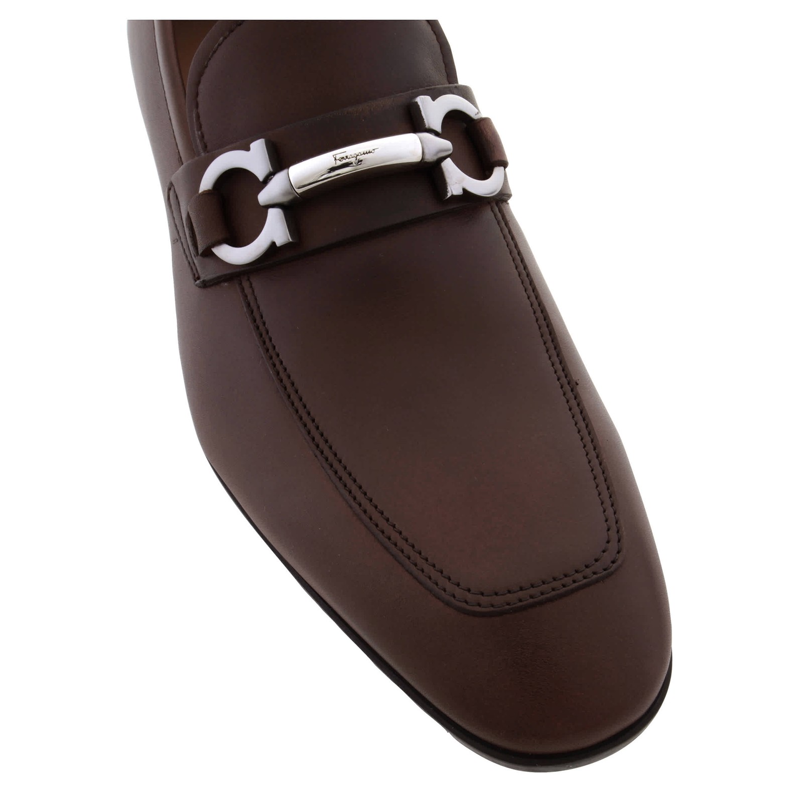 Ferragamo Benford Gancini Bit Loafers