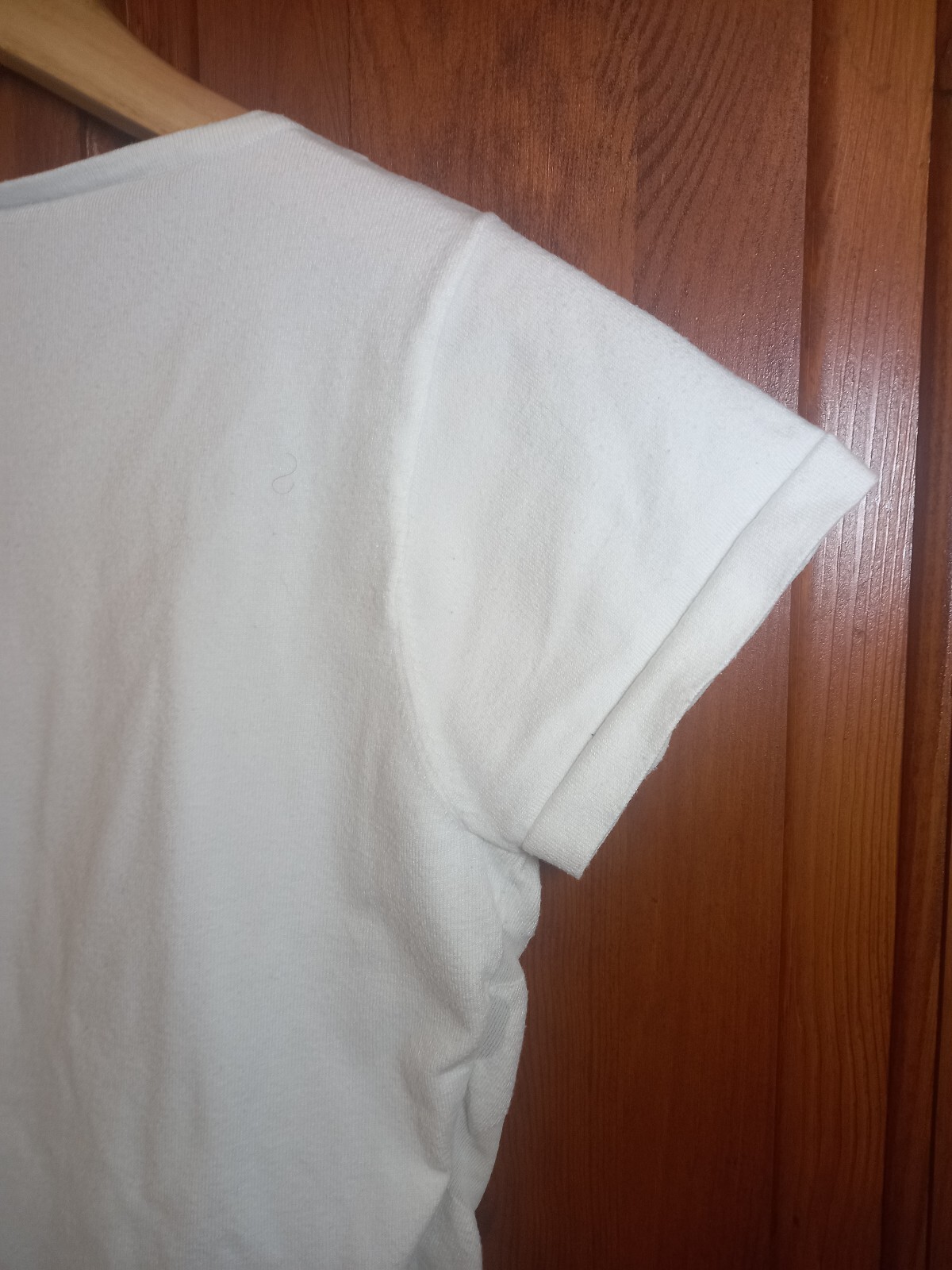 Phase Eight V Neck Leticia Burnout Floral White & Grey Top Tee | Size UK 12