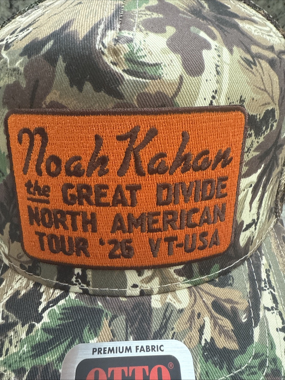 Noah Kahan Great divide 2026 Tour Hat