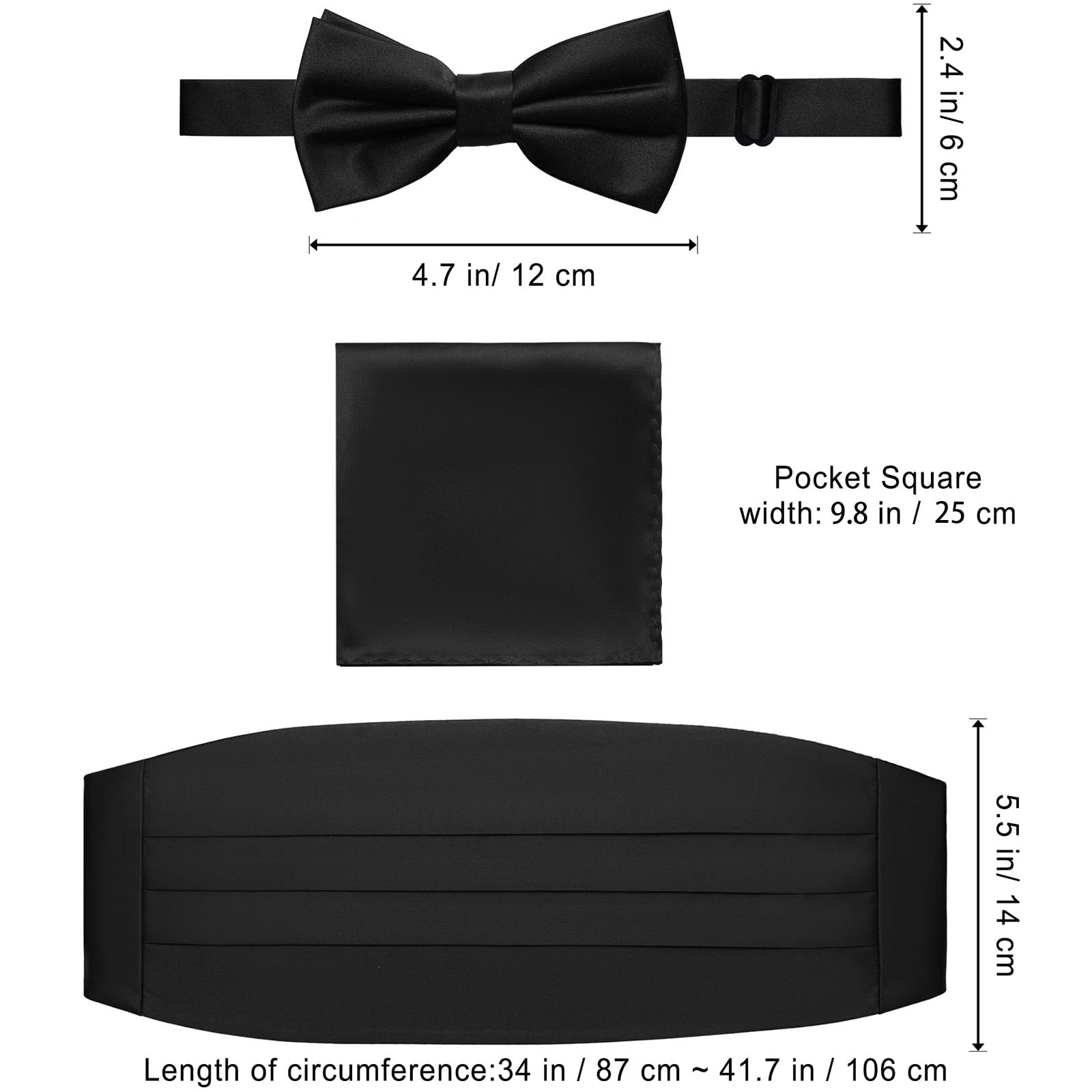 Fashion Elegant Black Bow Ties for Men – Elevate Your Style with Our Premium …