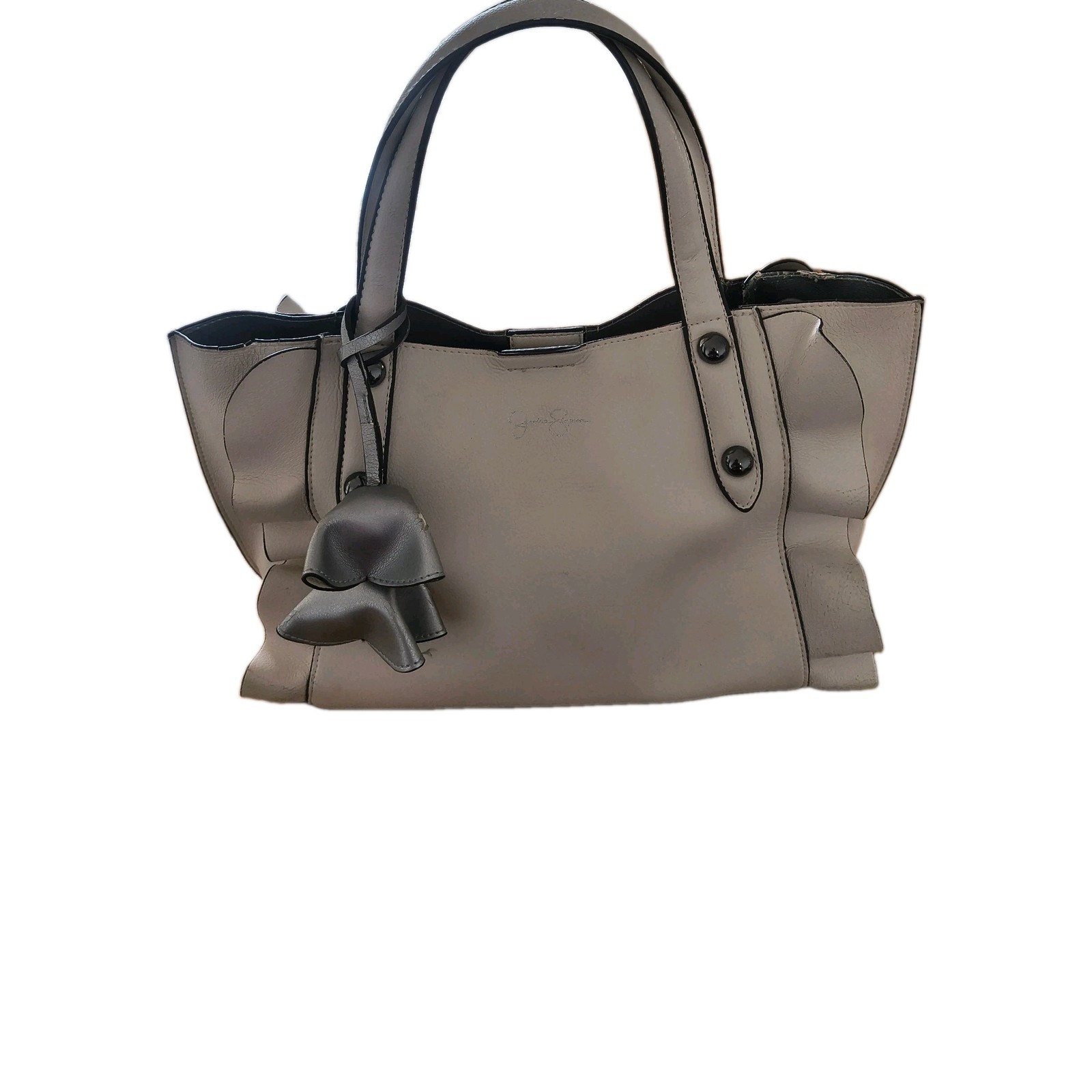 Jessica Simpson Cream Large Handbag