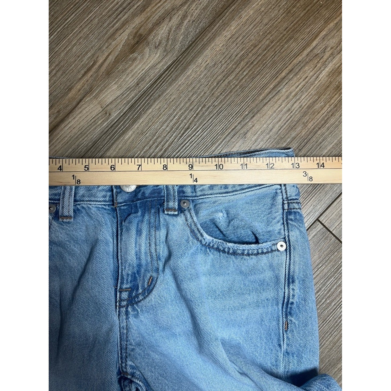 Madewell Low-Rise Super Wide Leg Jeans Womens 23