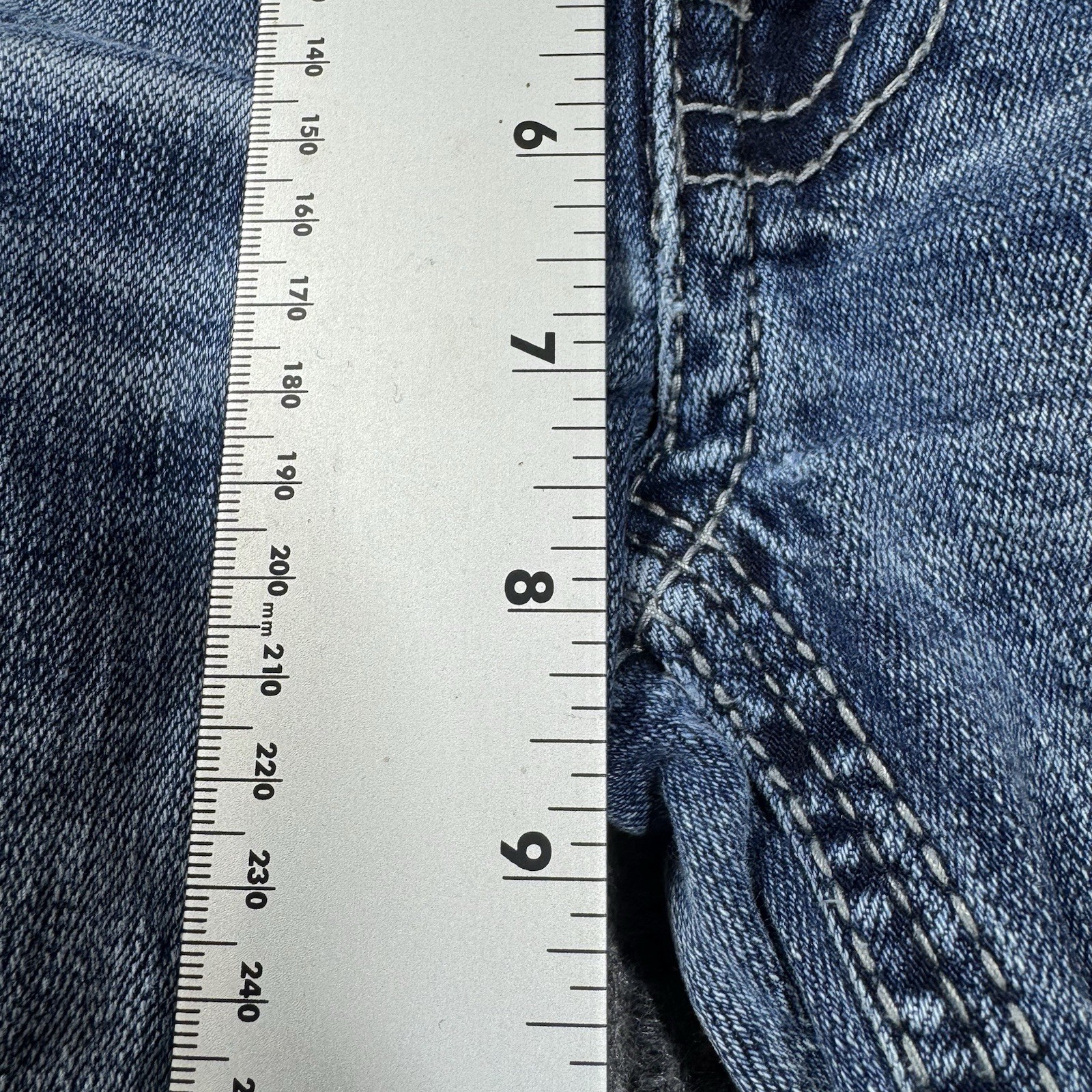 BKE Aiden Jeans Mens 28×32 Blue Straight Leg Stretch Denim Medium Wash Repreve