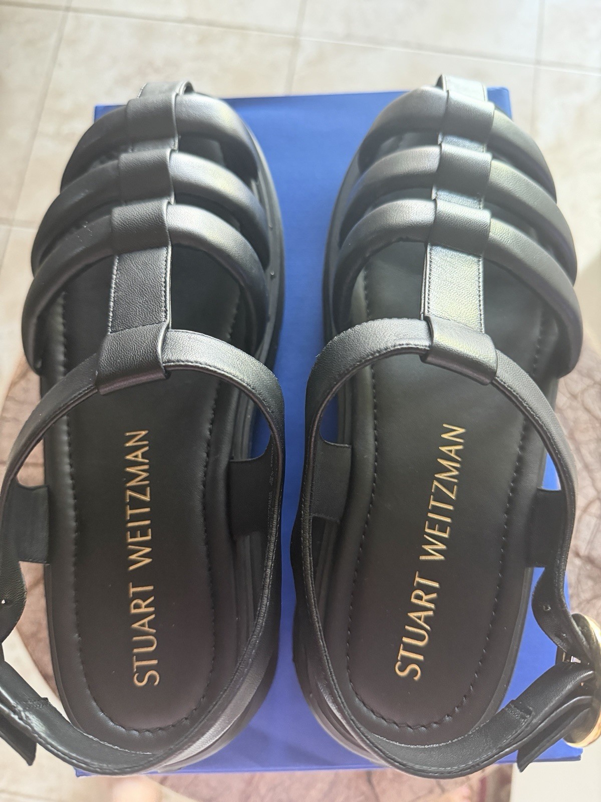 Stuart Weitzman Fishermen Sandals, 10,5