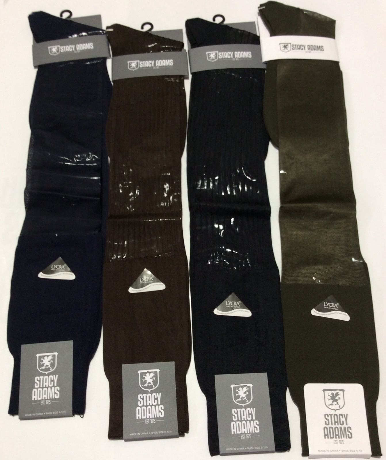 MEN’S OVER THE CALF SEXY SHEER,RIBBED,DIAMOND,ORIGINS, STACY ADAMS SOCKS $14.99e