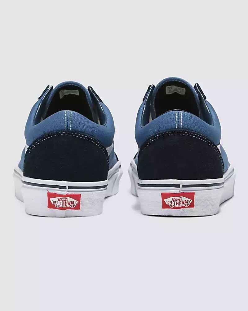 Vans Old Skool Navy Skateboarding Shoes Classic Canvas/Suede Men’s Size:11
