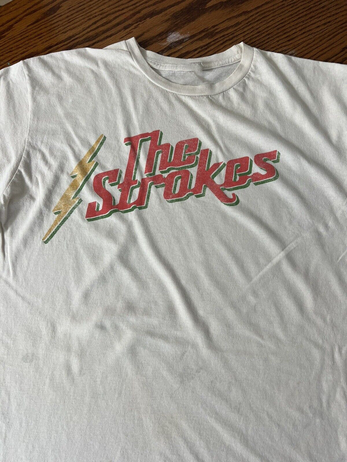 The Strokes Rock Band Music Tour Cotton Unisex T-Shirt S To 5XL TS129