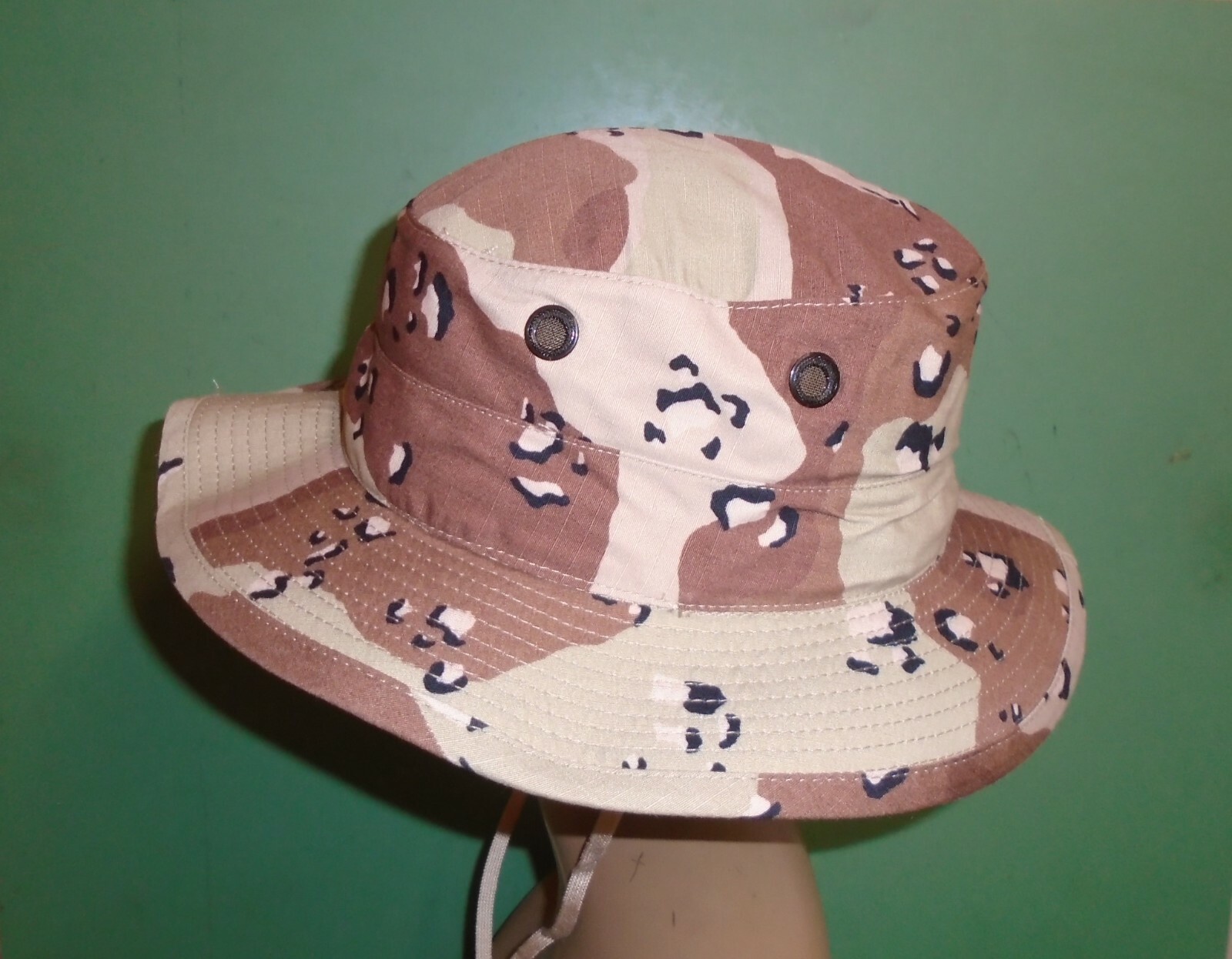 USGI Gulf War Desert Chocolate Chip Camo Jungle Boonie Hat Cap Type II All Sizes