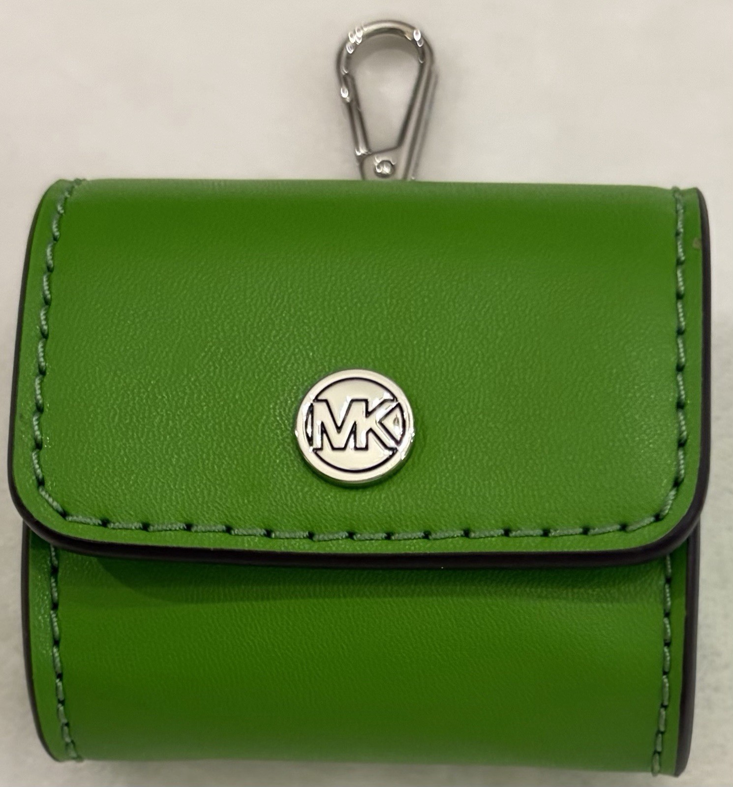 NWT Michael Kors Jet Set Travel Zebra Green/White Crossbody + Coin & Tech Pouch