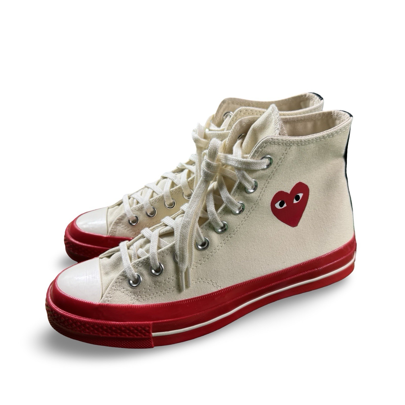 Converse Chuck Taylor 70 High Comme des Garçons Play Pristine Red A01794C Mens 7
