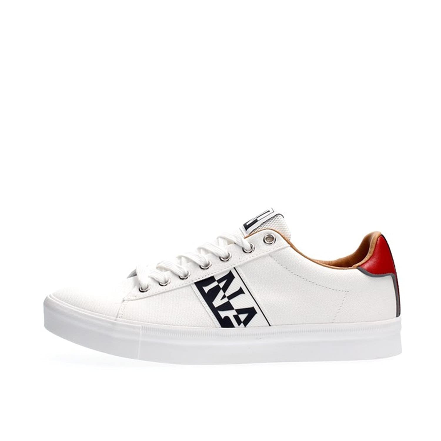 Bianco Polyester Men Sneaker