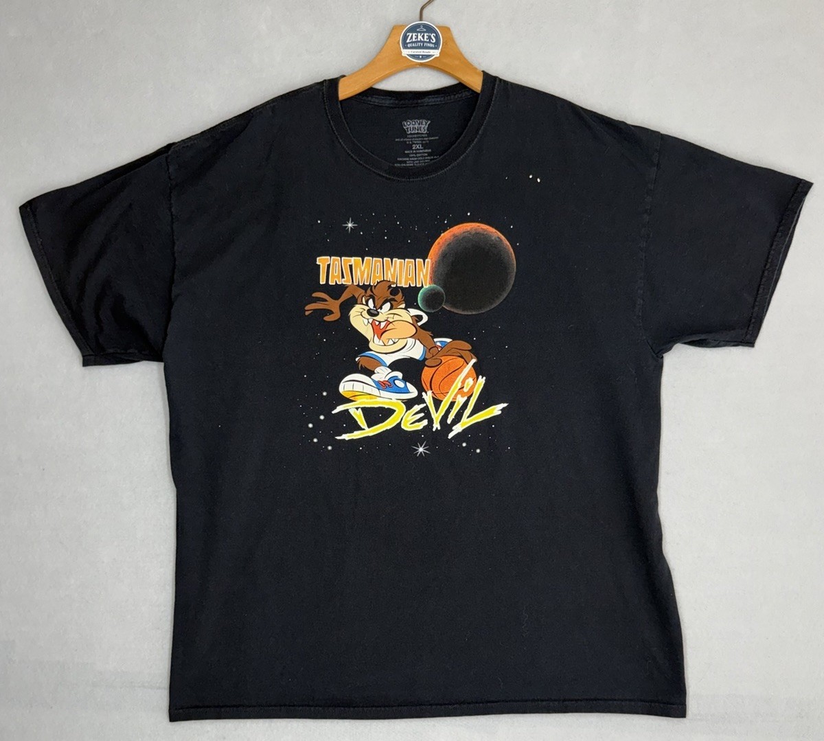 Tasmanian Devil Looney Tunes Tshirt Ment Xl