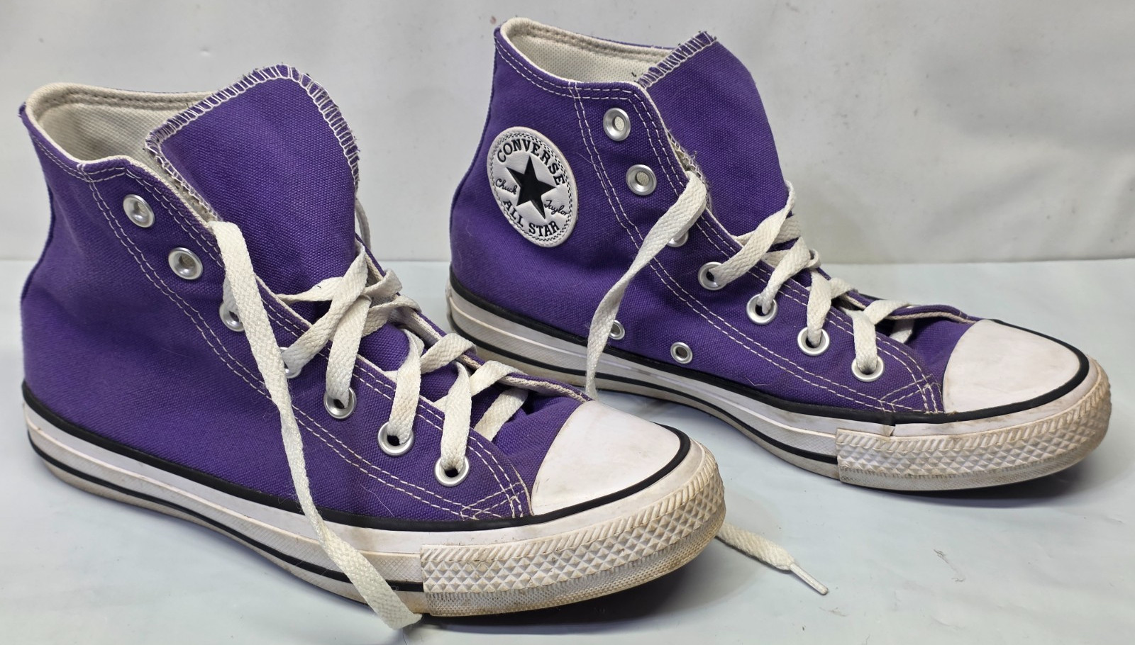 Converse Unisex CT All Star High 137833F Purple Casual Shoes Sneakers Size M5 W7