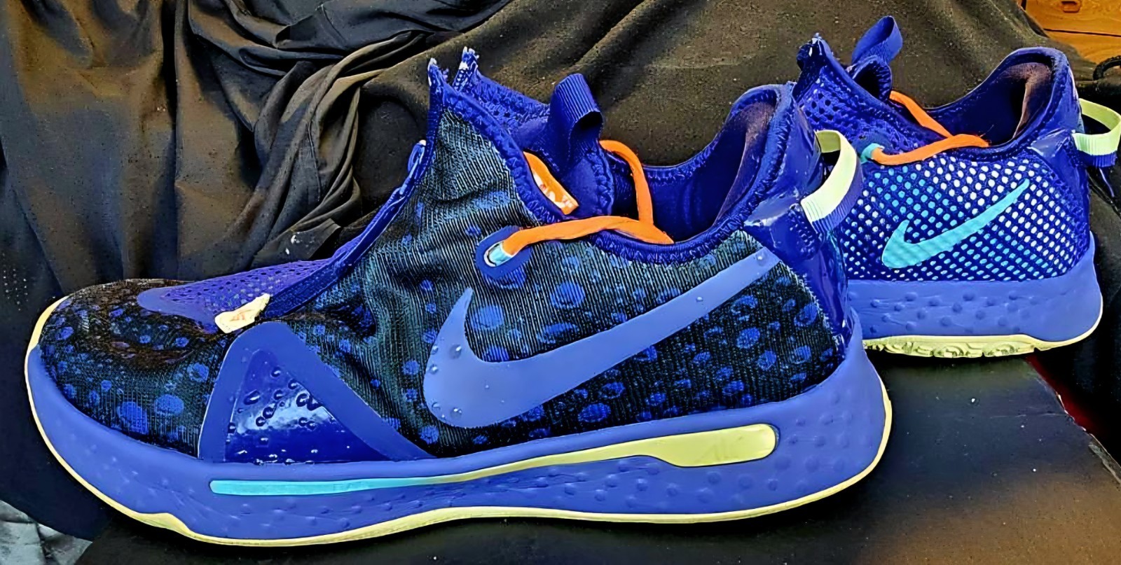 Nike PG 4 Gatorade GX Men’s Basketball Low Top Sneakers Blue/Black CD5078-500