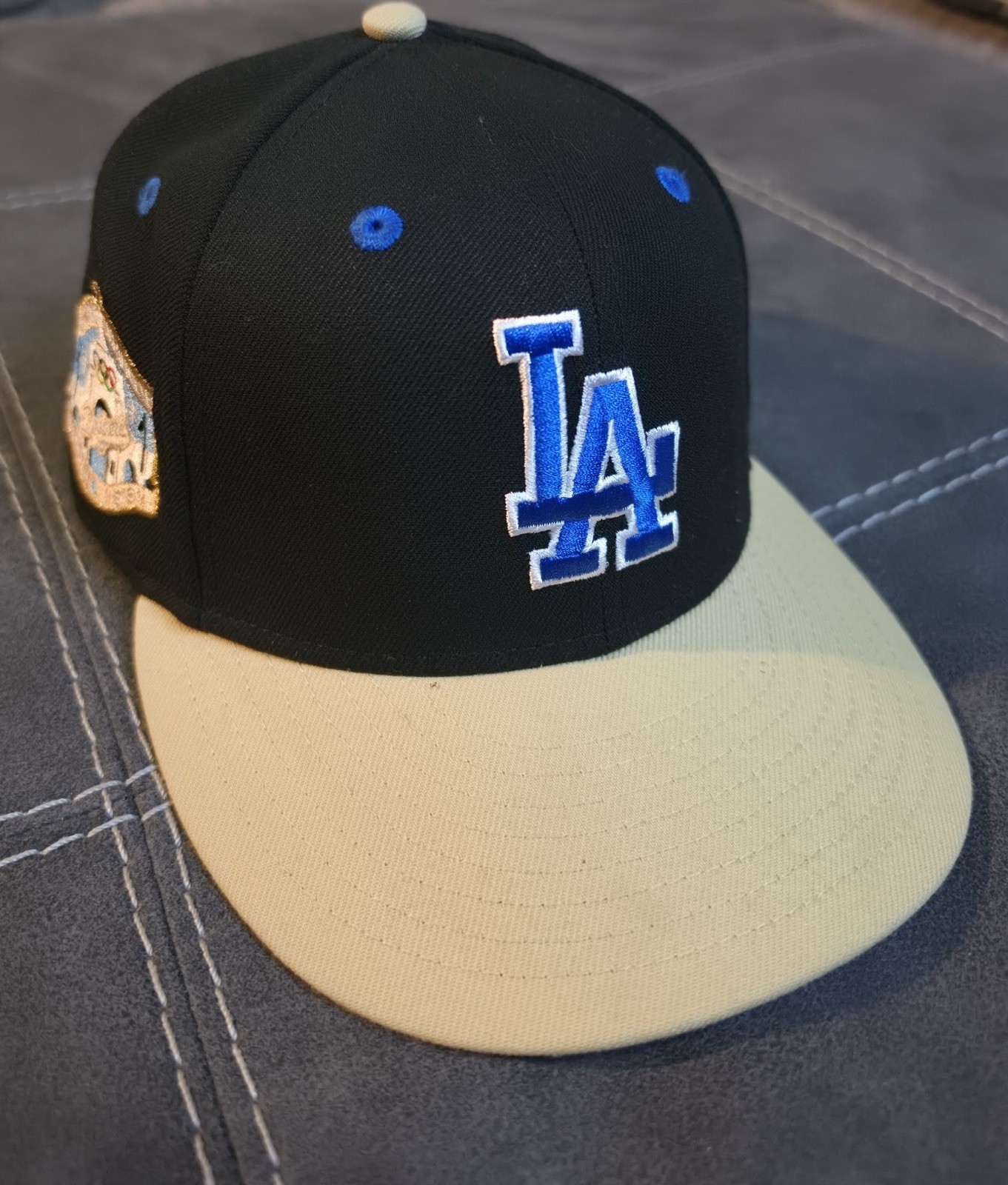 Hat Club Exclusive Los Angeles Dodgers Big Easy 1st Home Patch Size 7 Brand New