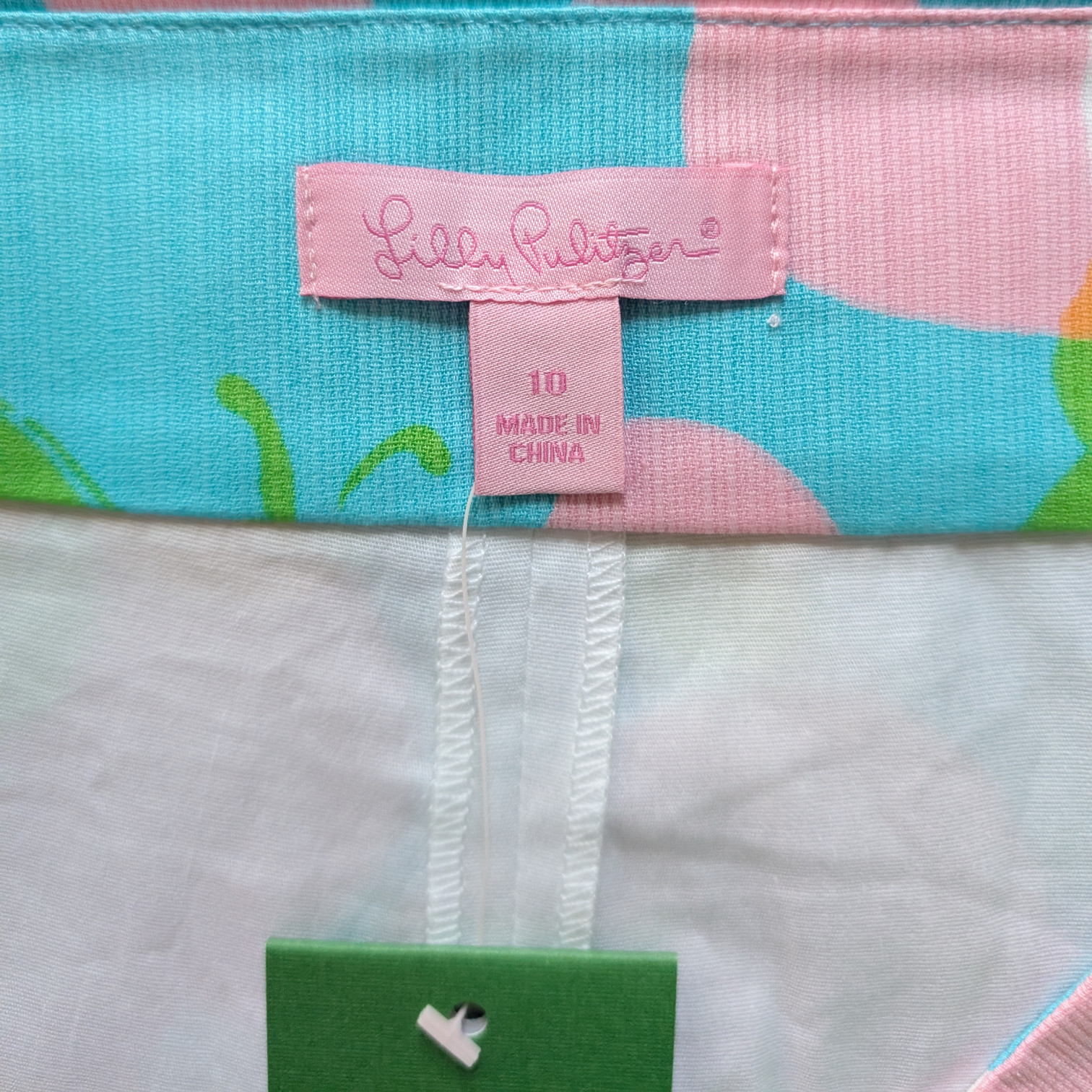 Lilly Pulitzer Cosette Skort Shorely Blue Mojo Flower Preppy Resort NWT Size 10