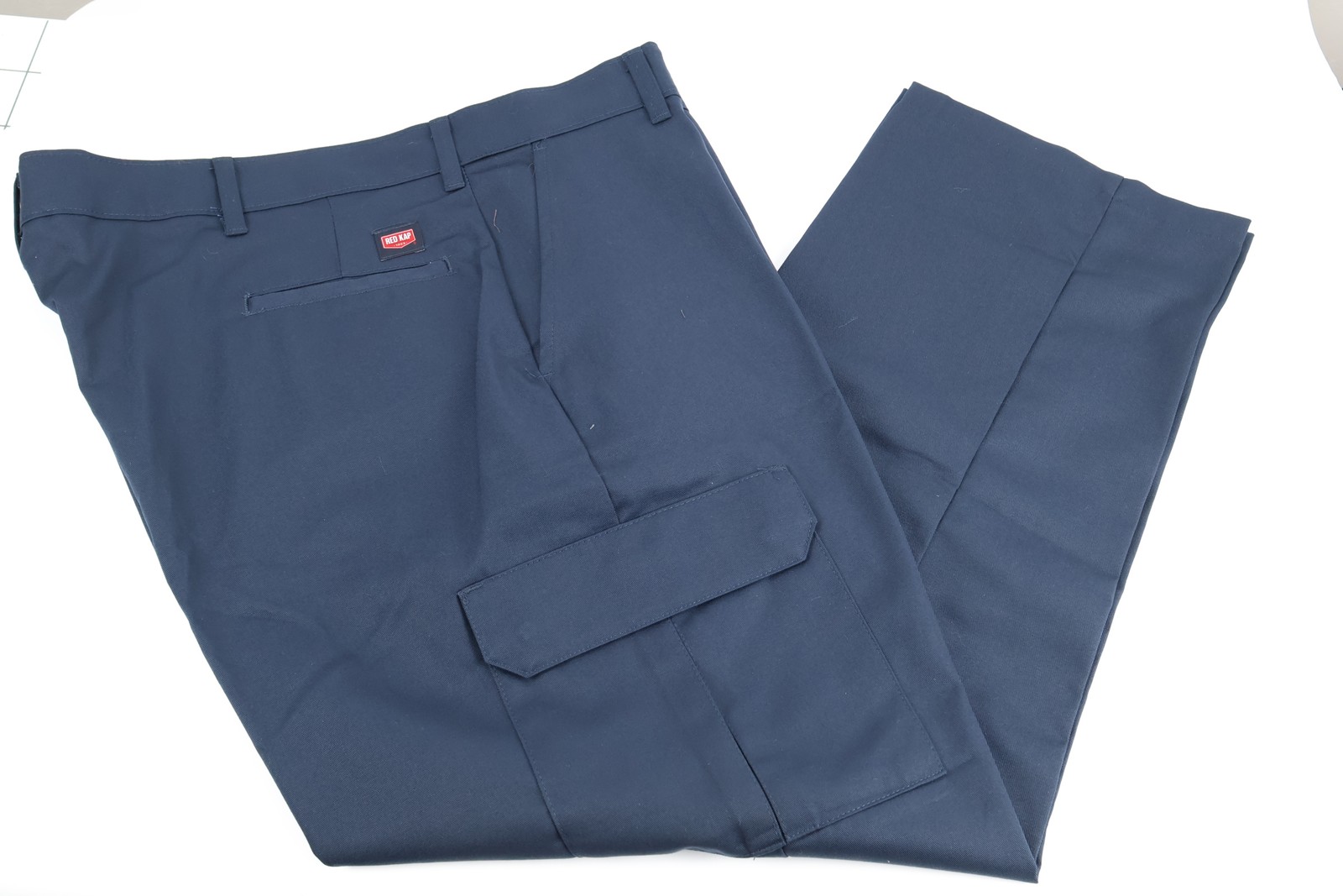 Red Kap PT88NV0 Navy Cargo Work Pants Mens 44×30 Workwear Industrial