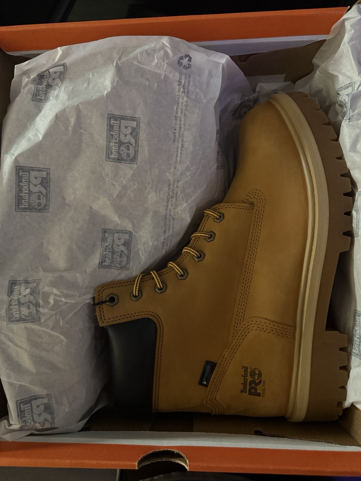 Timberland Pro Steel Toe Men’s Work Boots, Size 11, MaxTRAX Waterproof 6”