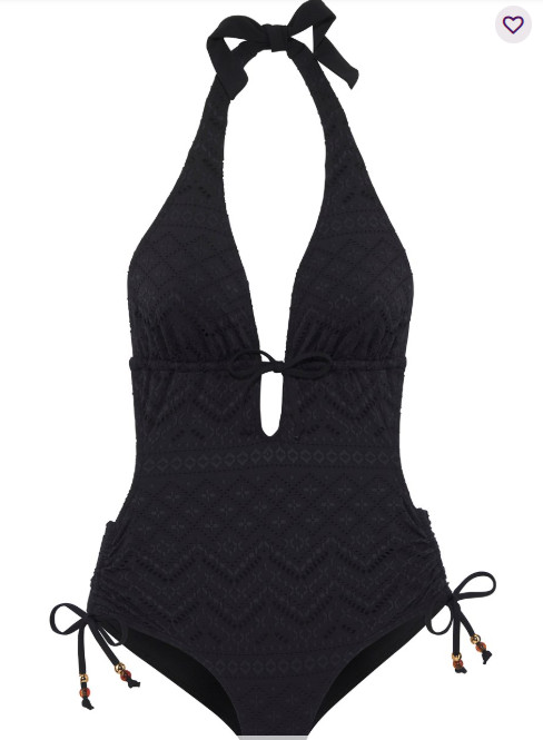 Plunge Crochet One Piece