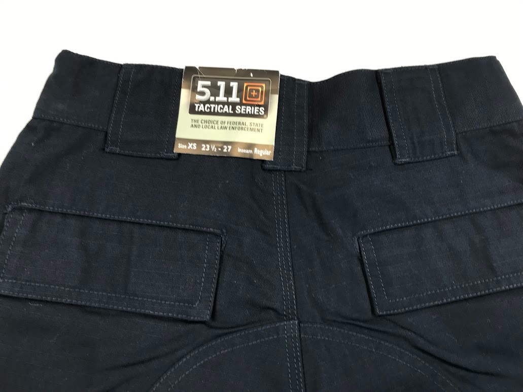 NWT 5.11 Tactical Men’s TDU Rip-Stop Poly/Cotton Navy Pants #74003, Size XS