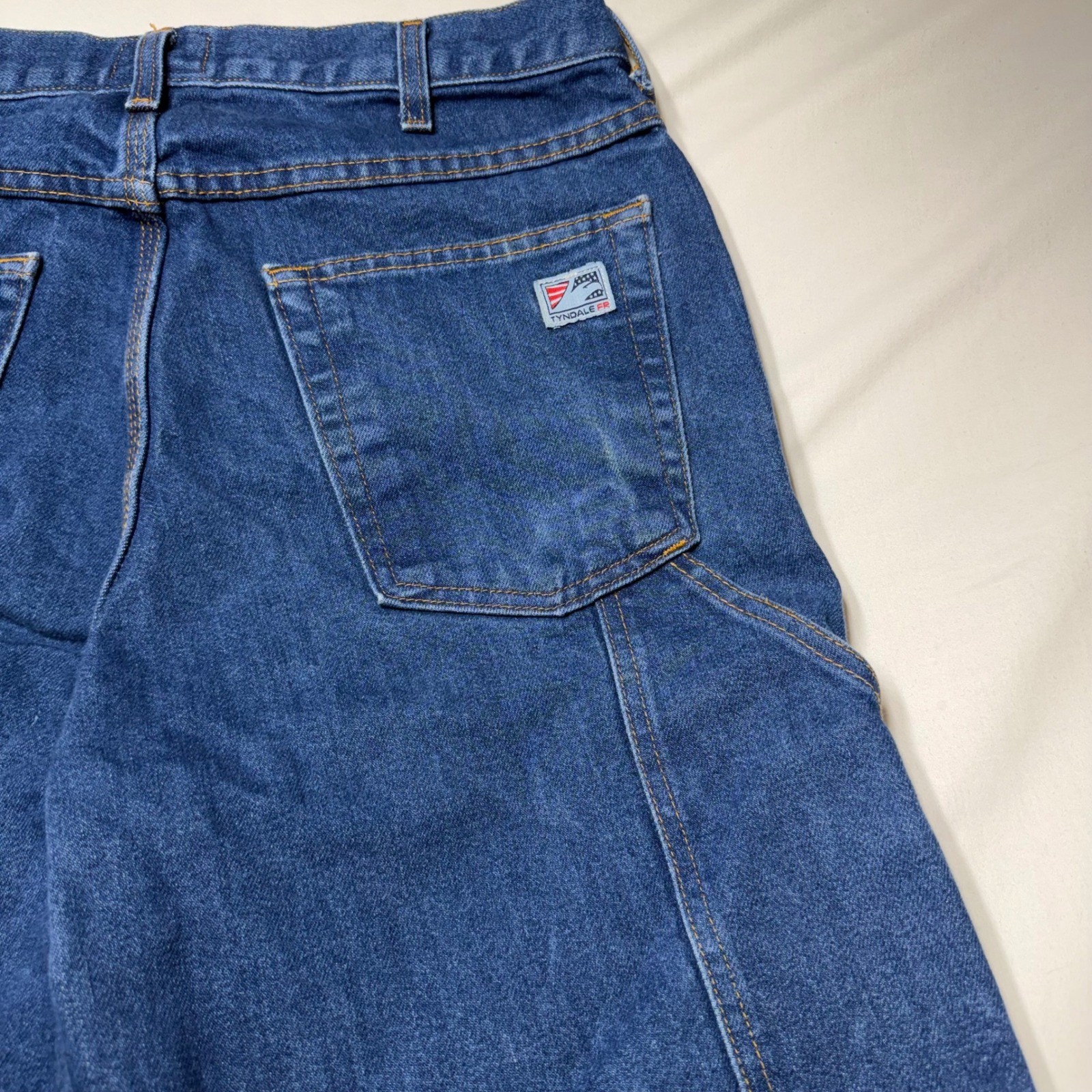 Tyndale FR F290T Mens Flame Resistant Carpenter Jeans 32×32 Made in USA CAT2
