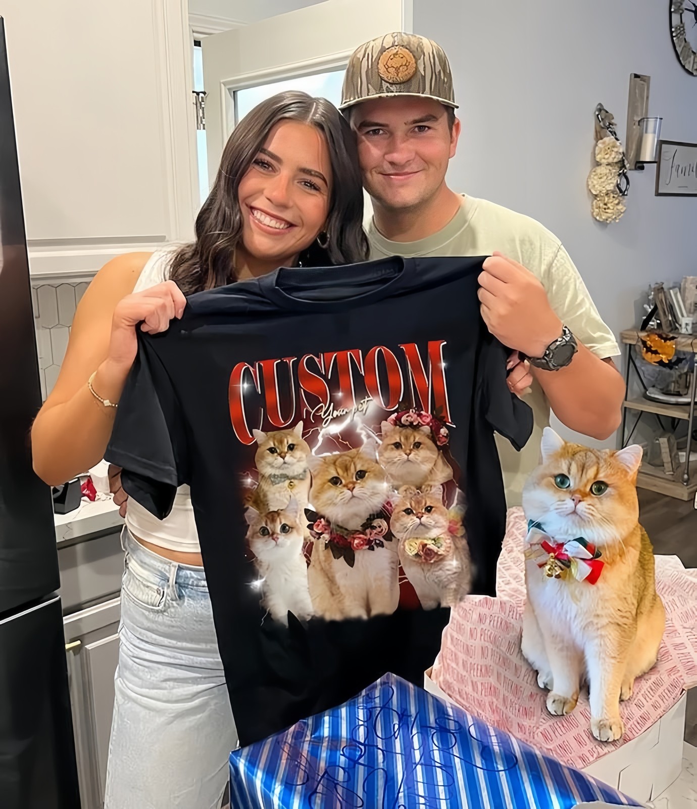 Personalized Custom T-Shirt Printing with your photo, text, logo, anything New