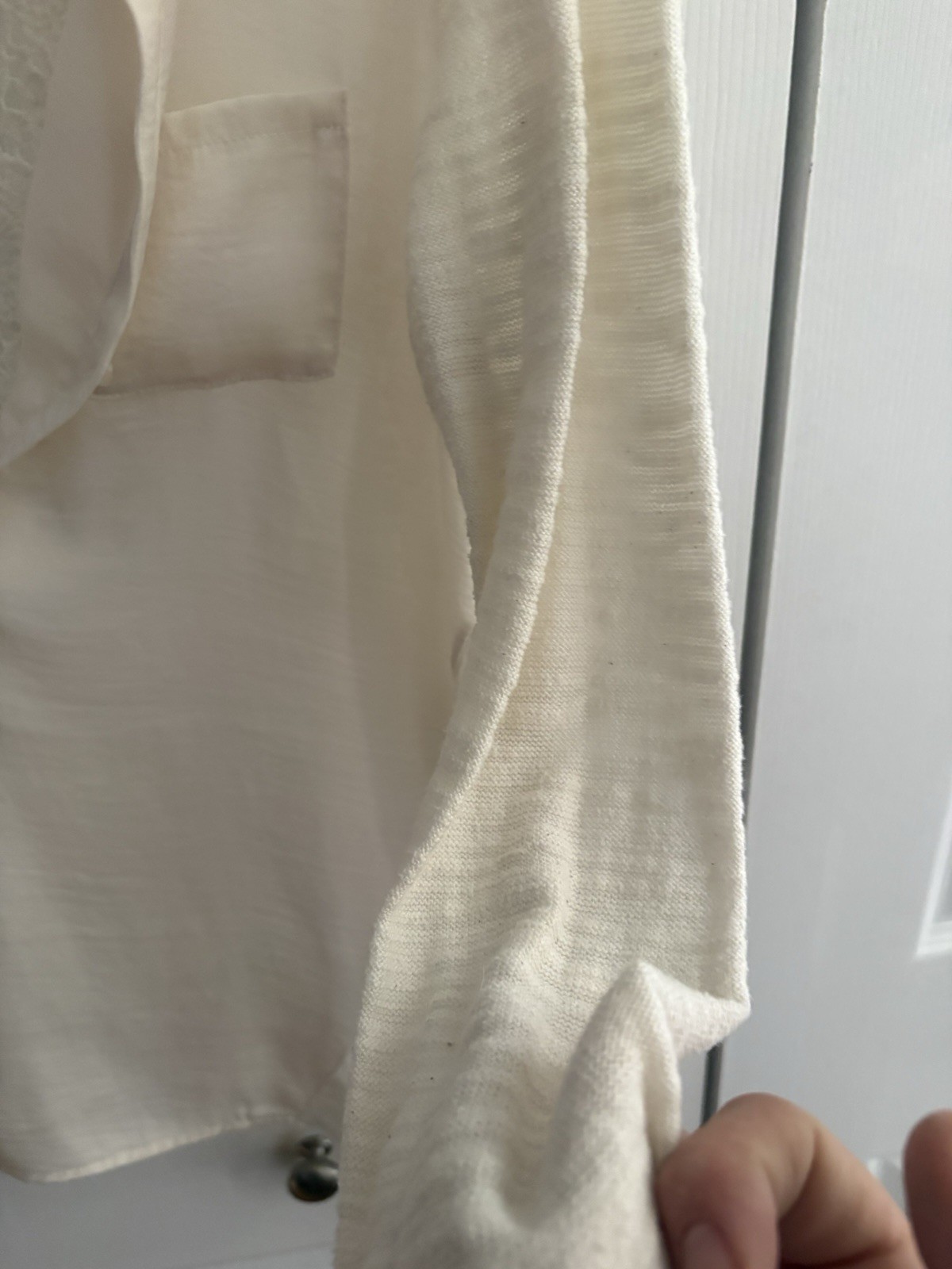 Anthropologie Crochet Blouse