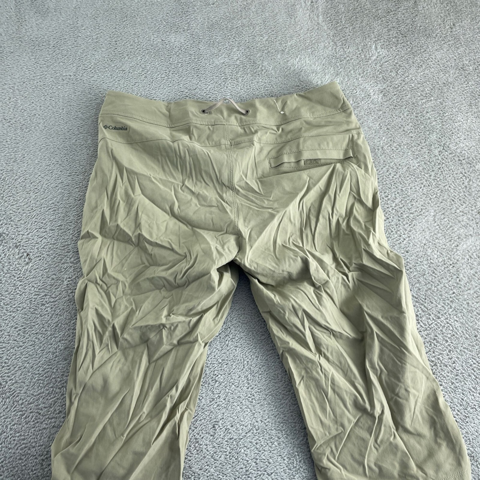 Columbia Womens Omni-Shield Capris Size 18L Nylon/Elastane Khaki 5505