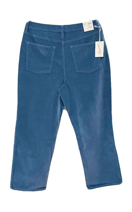 Universal Thread Women’s High-Rise Vintage BLUE Corduroy Straight Jeans Size 14