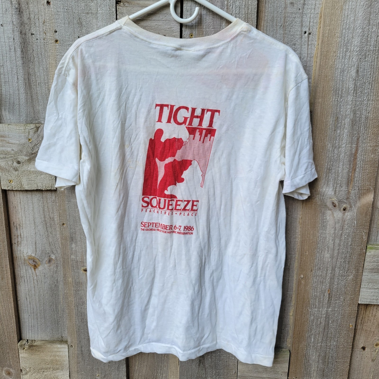 Vintage 1986 CHED By Anvil Tight Squeeze Peachtree Place Georgia XL USA