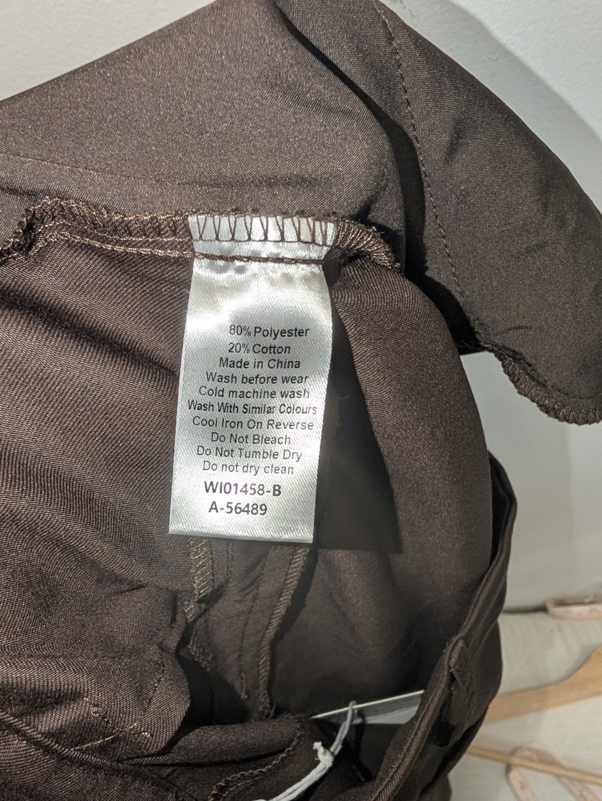 Willa The Label Pants Freya Chocolate Brown Womens Size AU 6 New Tags RRP $99.95