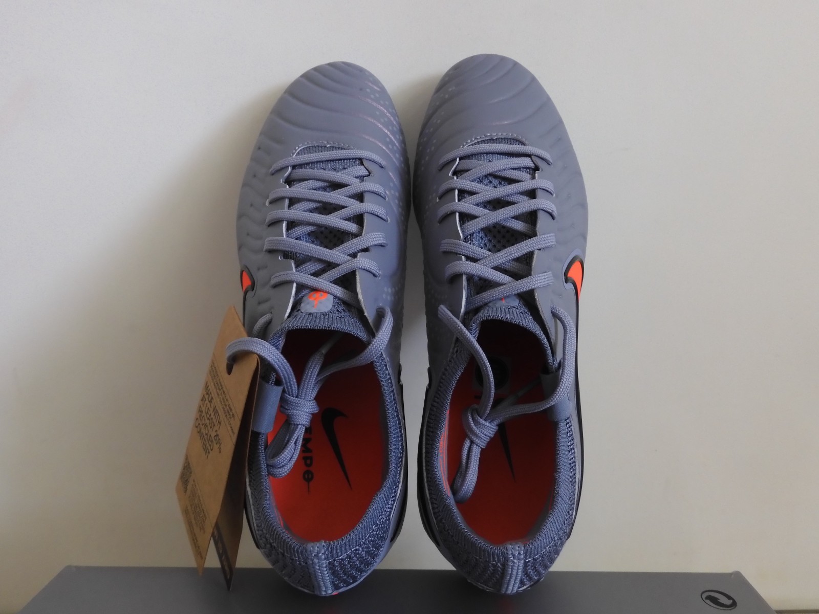 Nike Tiempo Legend 10 Elite Fg Blue Eclipse-Black Mens Sz 6 [DV4328-402]