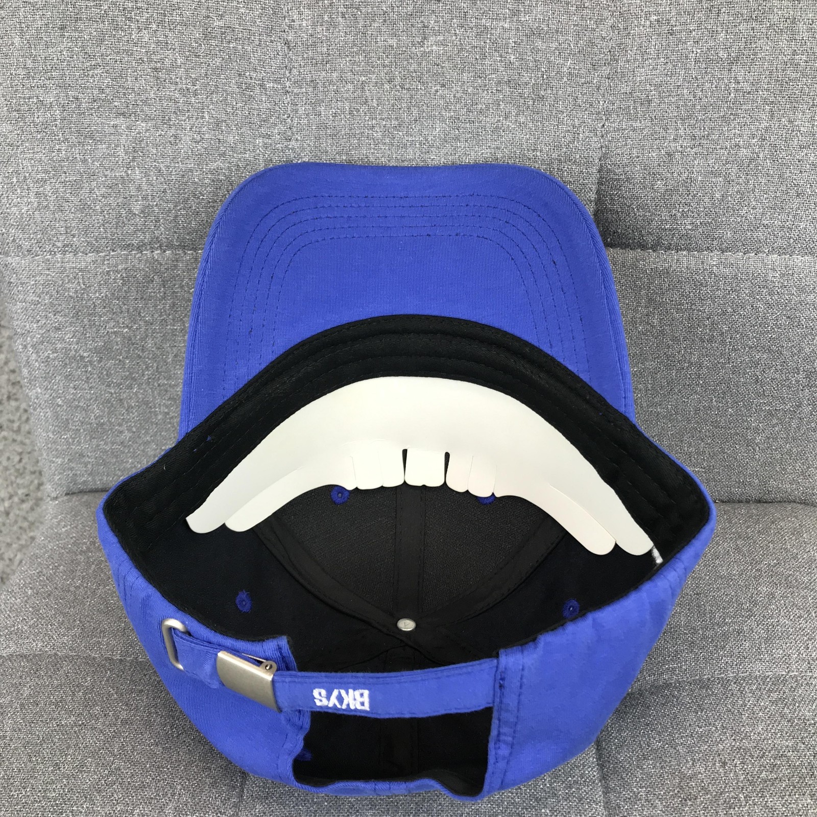 BKYS Lucky Charm Hat Cap Strap Back One Size Blue Mens Bunny Logo Baseball