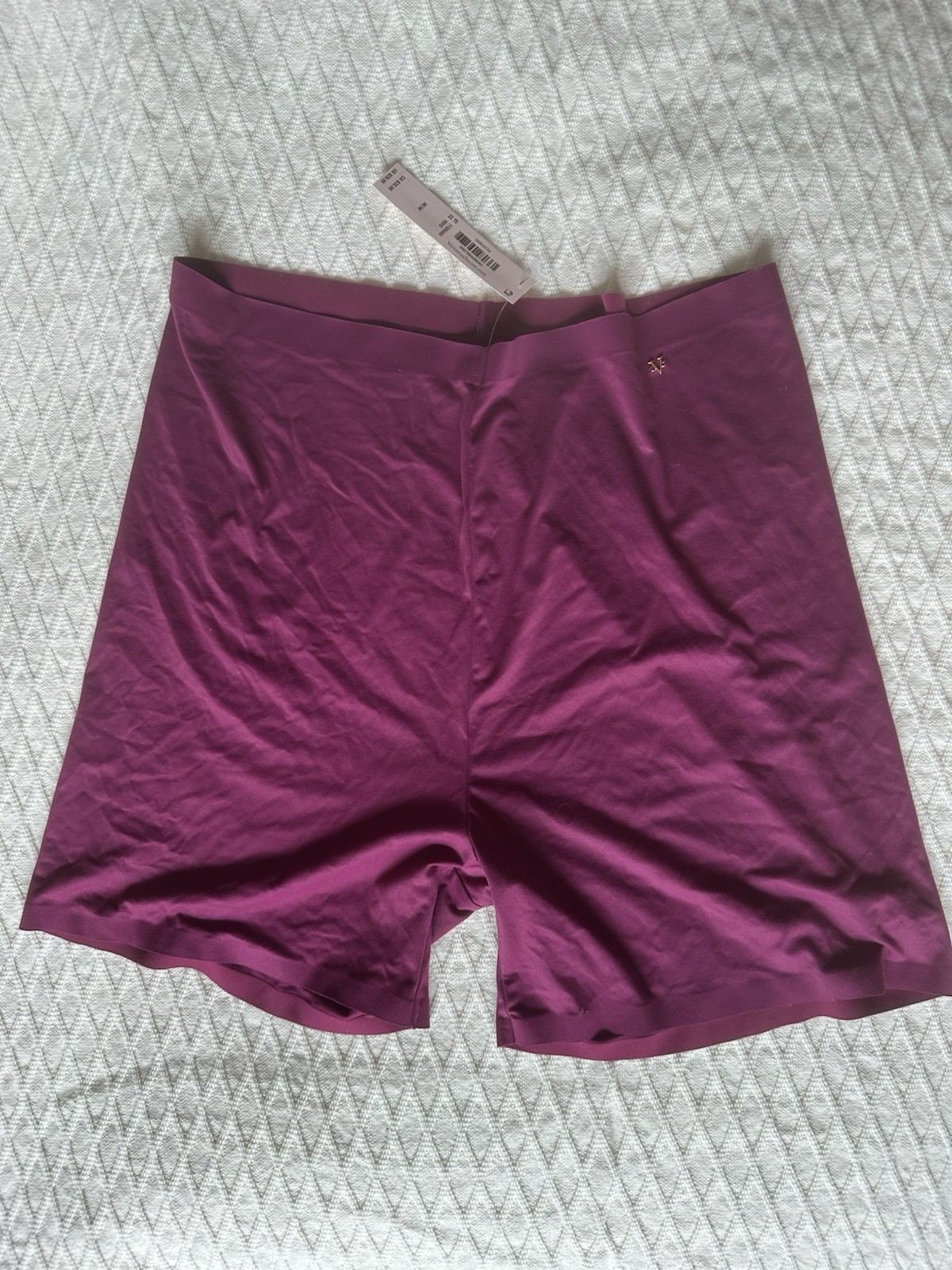 NWT Victoria’s Secret Super Soft Burgundy Purple Fuchsia Shorts Medium