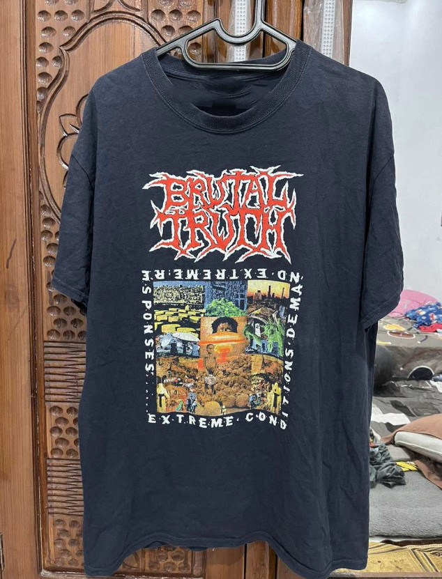 Band Brutal truth Extreme Conditions Unisex T-Shirt S To 5XL BS366