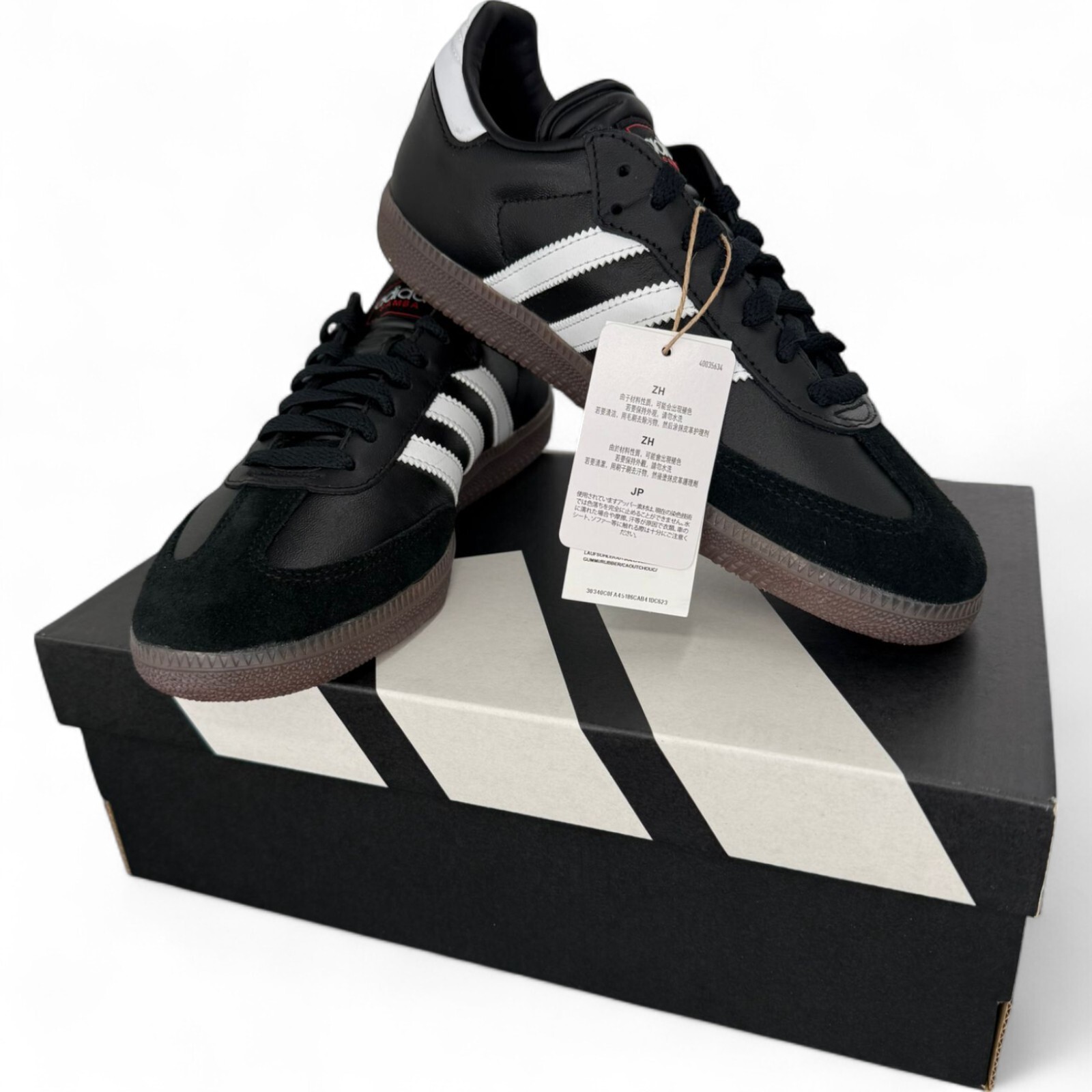 Adidas Samba Indoor Soccer Shoes Men Women Low Top Leather Sneaker Size 4-11 NEW