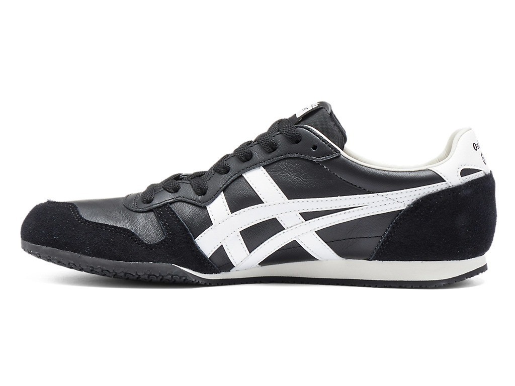 Onitsuka Tiger SERRANO LEATHER 1183C197 001 BLACK WHITE