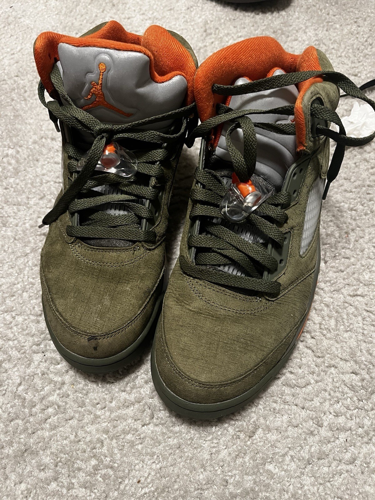 Air Jordan 5 Retro 2024 Army Olive Men’s Size 9.5 DD0587-308
