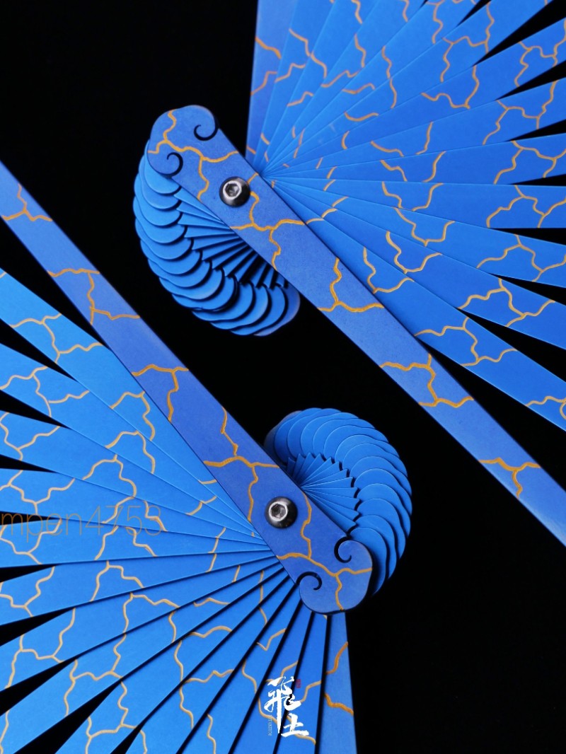 10 In Titanium Alloy Folding Fan Metal Hand Fan Martial Arts Kung Fu Pocket Fan