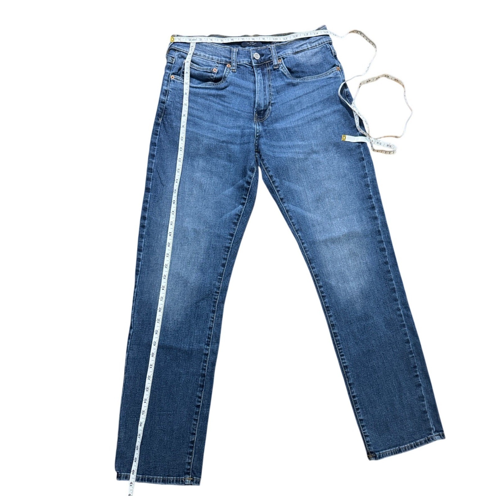 STOP SCROLL Lucky Brand 221 Straight Jeans 32×30 Clean Blue Denim Fit
