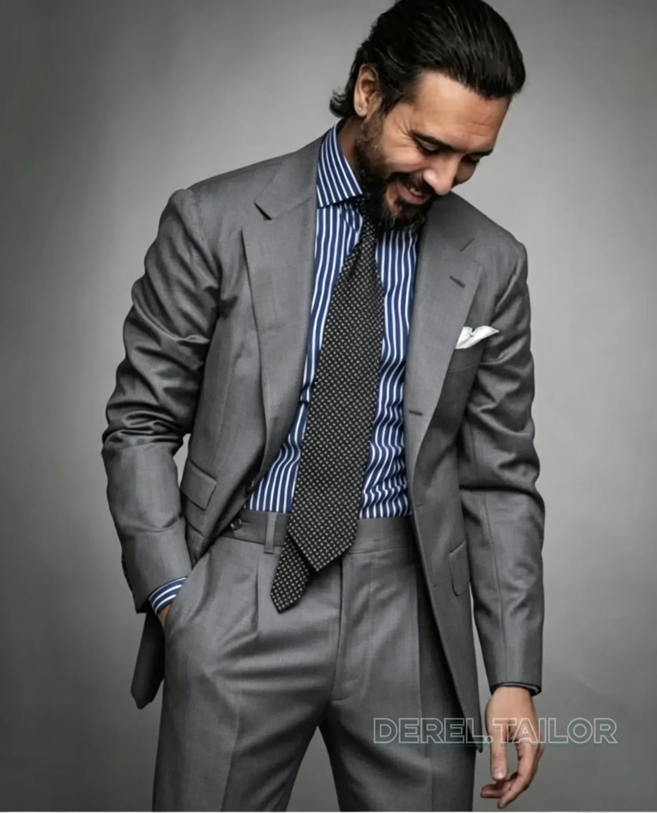 Men Suits 2 Piece Blazer Trouser Business Wedding Groom Formal Dress Suits