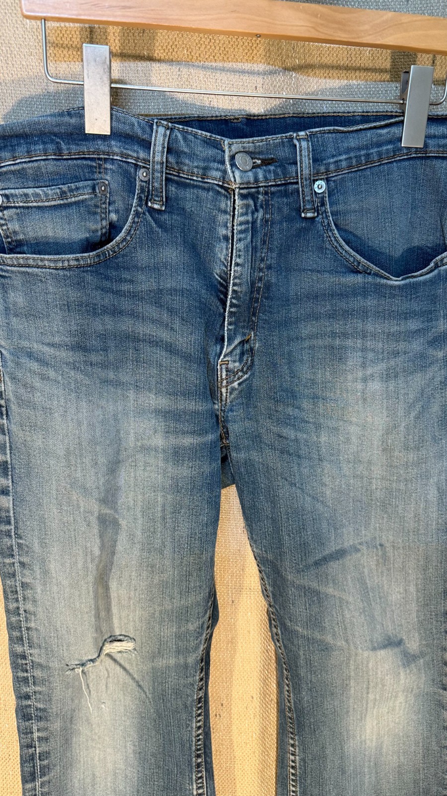 Levis 511 Jeans Lot 3 Pair Bundle 34×34 34×32 34×30 Distressed Paint