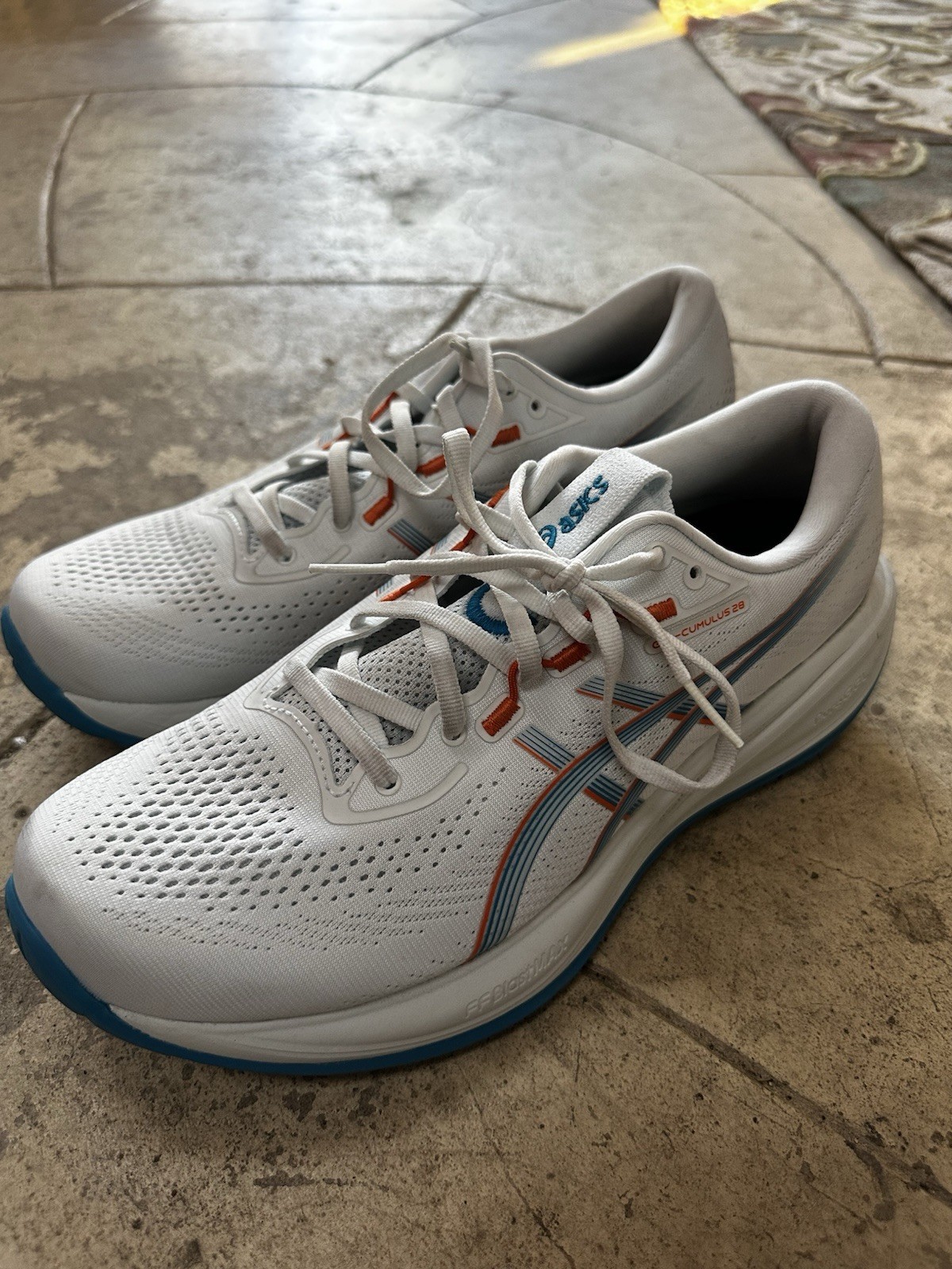 ASICS GEL-Cumulus 28 Men’s Low Top Lace Up Running & Jogging Sneakers 1011C143