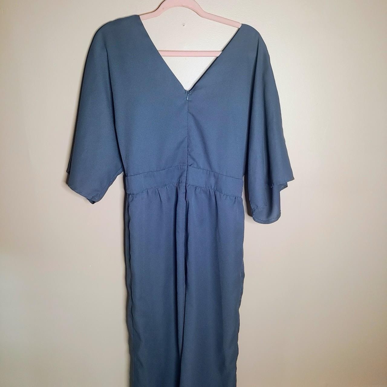 Boohoo Blue Jumpsuit Size 10 Blue Women
