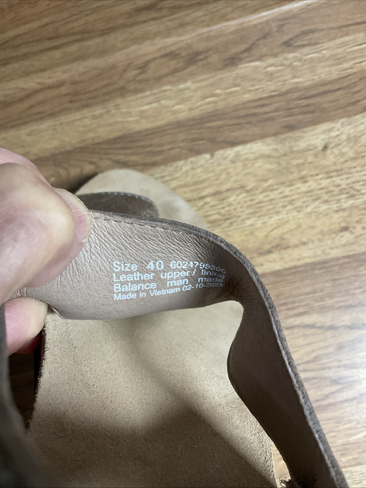 VGC Dansko Reece Slingback Burnished Stone Brown Leather Sz 40 Women’s 8.5-9