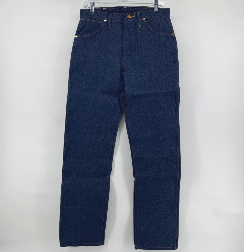 Wrangler Cowboy Cut Jeans Mens 30×32 13MWZ Original Fit Rigid Indigo Cowboy